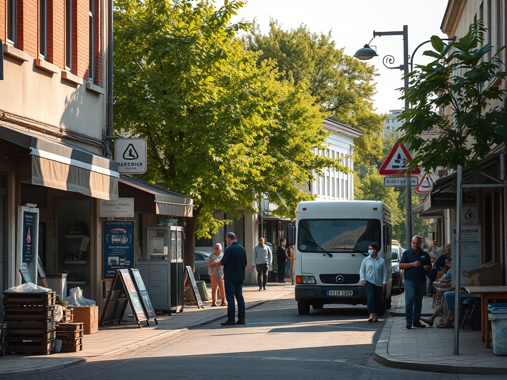 Nowoczesny autobus miejski w Żywcu, symbol modernizacji transportu publicznego dzięki leasingowi